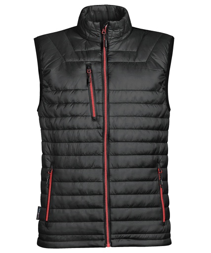 [ST805BKTRS] Gravity thermal vest (Black/True Red, S)