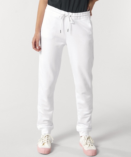 [SX044WHITXS] Women's Stella Traces jogger pants (STBW129) (White, XS)