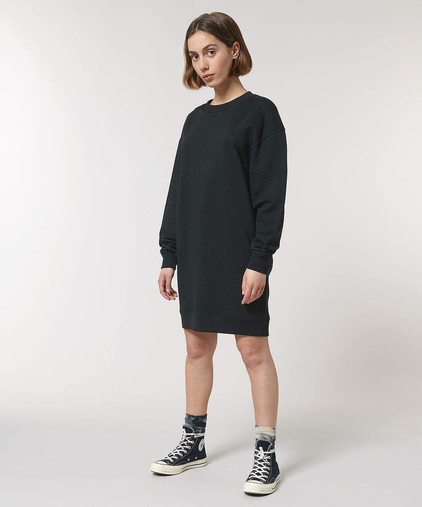 Stella Kicker women's crew neck oversized dress (STDW161)