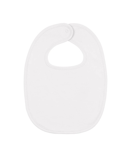 [SX227WHIT] Baby bib (STAU029) (White)
