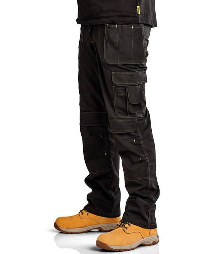 [SY001BLAC32R] Stanley Huntsville trousers (32 Reg)