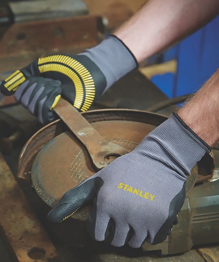 [SY100GBKYM] Stanley razor thread gripper gloves (M)