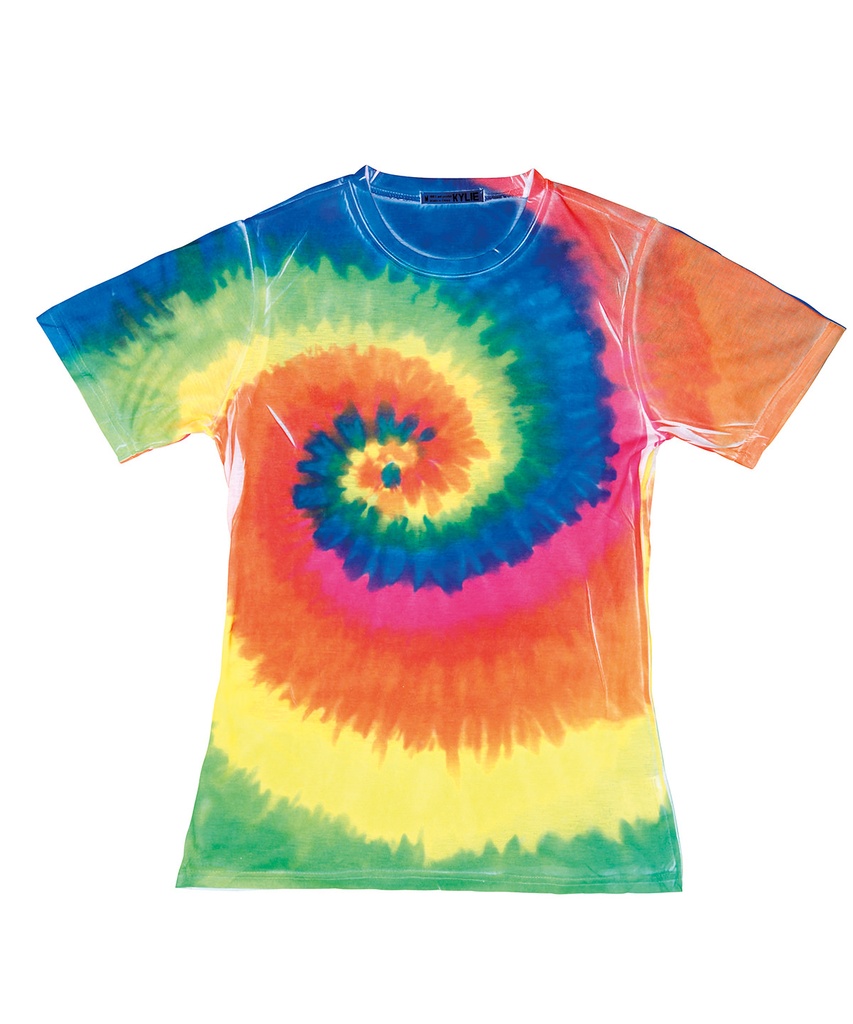 Women's sublimated rainbow T