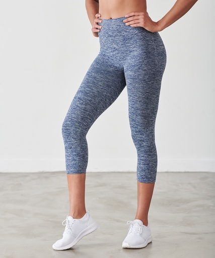 [TL306NVMASM] Women's seamless cropped leggings (S/M)