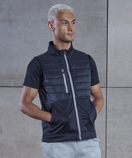 [TL576BLACXS] Unisex padded sports gilet (XS)