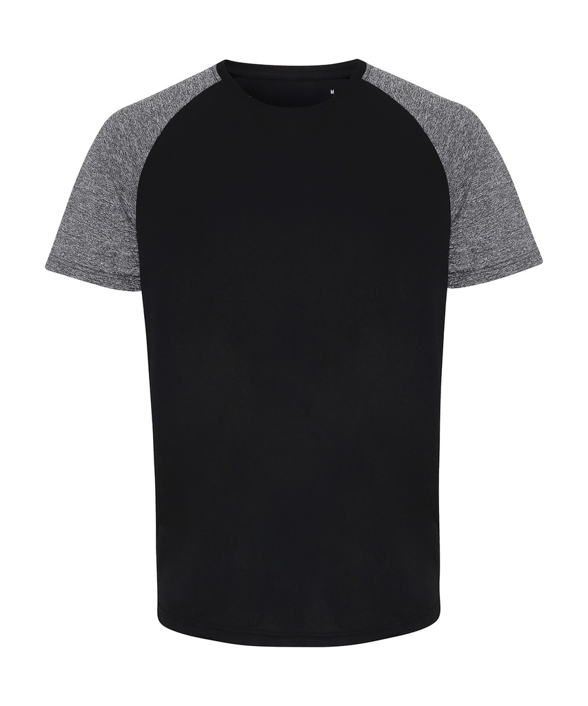 TriDriÆ contrast sleeve performance t-shirt