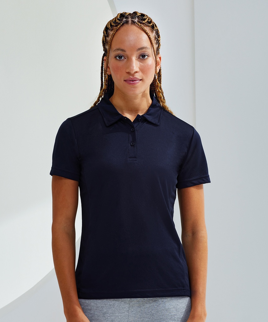 Women's TriDriÆ panelled polo