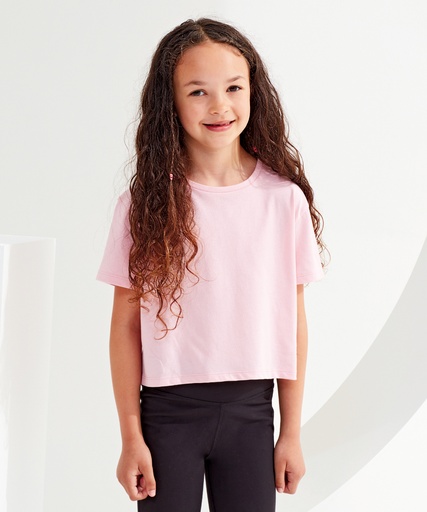 [TR19BWHIT56] Kids TriDriÆ boxy tee (White, 5/6 Years)