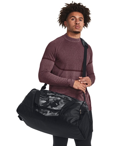 [UA052BKSV] UA Undeniable 5.0 MD duffle bag (Black/Silver)