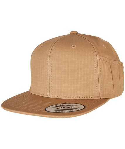 [YP171OCHE] Pencil holder snapback cap (Ocher)