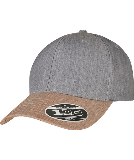 [YP183DGBK] 110 Melange mix cap (110MM) (Dark Grey/Black)