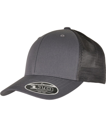 [YP185HGNY] 110 Flexfit melange trucker (110PT) (Heather/Navy)