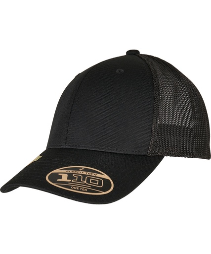 [YP186BLAC] 110 Recycled alpha shape trucker (110RA)