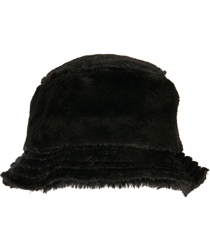 [YP200BLAC] Faux fur bucket hat (5003FF)