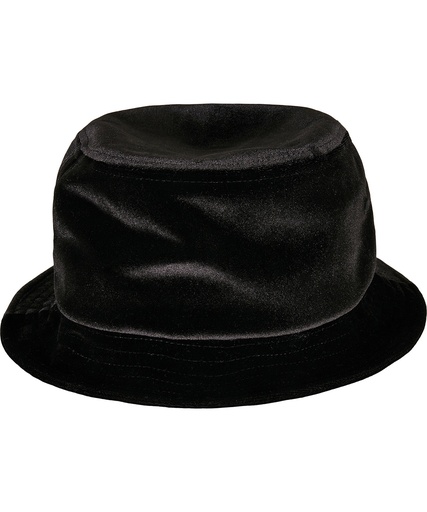 [YP206BLAC] Velvet bucket hat (5003VB)