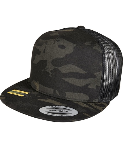 [YP210BLAC] MulticamÆ trucker cap (6006MC) (Black)