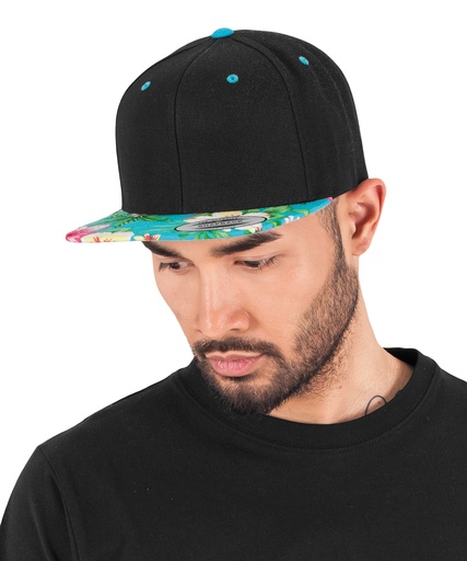 [YP215BKAQ] Hawaiian snapback (6089HW)