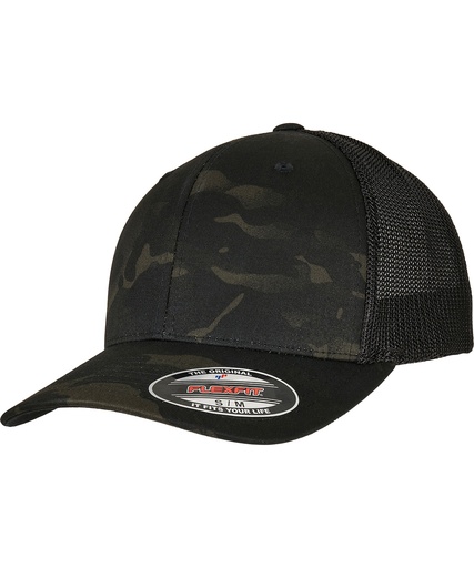 [YP229MUBK] MultiCamÆ trucker mesh cap (6511MC) (Multicam Black)