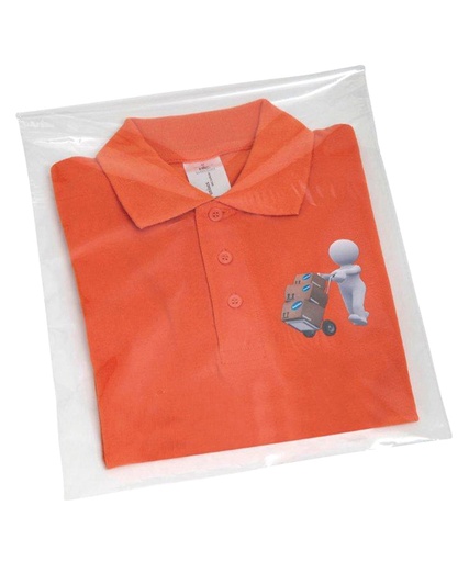 [ZA120CLEA1216] Polypropylene shirt bag