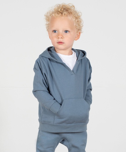 [LW802HGRE56] Kids sustainable hoodie (Heather Grey, 5/6 Years)