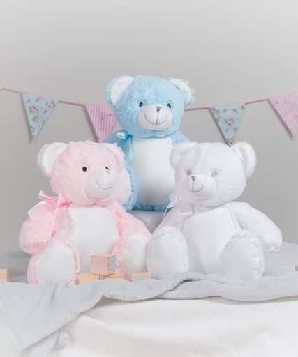 [MM556WHIT] Zippie new baby bear (White)