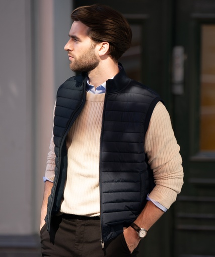 [N127MNAVYS] Vesper bodywarmer (Navy, S)