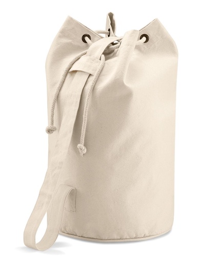 [QD027NATU] Canvas duffle QD027