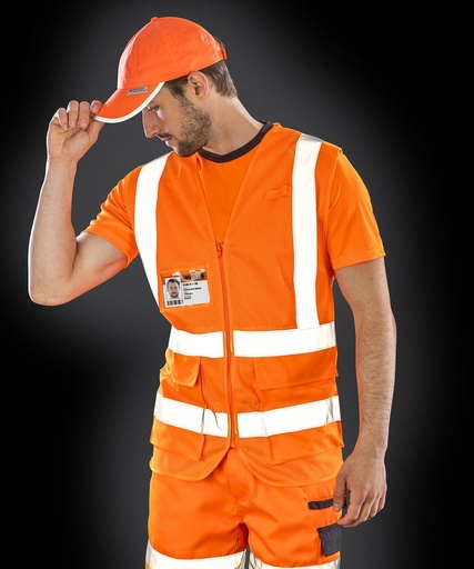 Executive cool mesh safety vest R479X