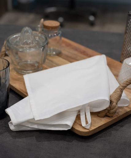 [TC041WHIT] Tea towel TC041