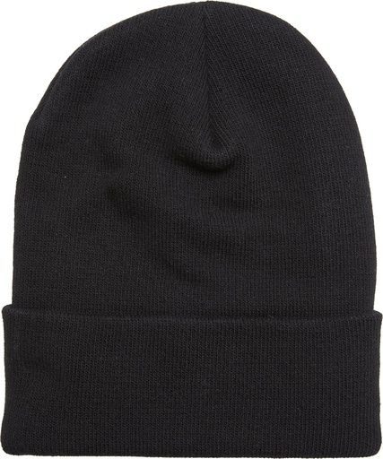 [YP249BLAC] Heavyweight organic long beanie YP249